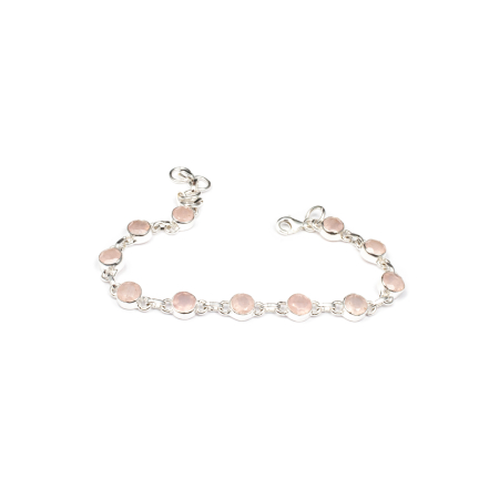 Bratari - Bratara din Argint cu Cuart Roz