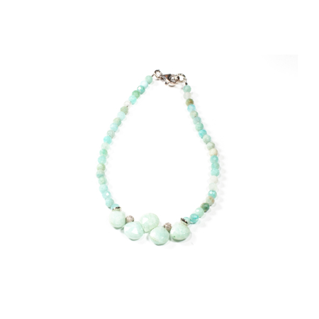 Spring 2026 - Bratara din Amazonit cu Argint