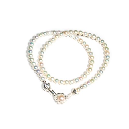 Coliere - Colier din Perle de Cultura cu Argint