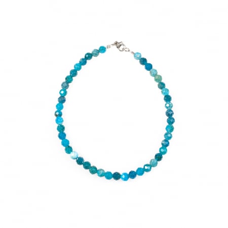 Bratari din Pietre Semipretioase Creatie Sheba - Bratara din Apatit cu Argint