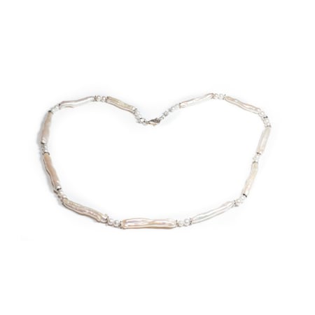 Coliere - Colier din Perle de Cultura cu Argint