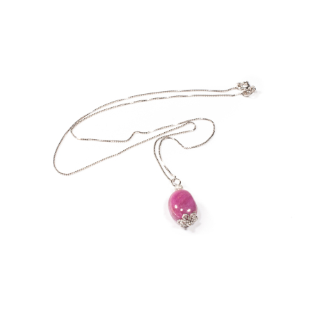 Spring 2026 - Pandantiv din Turmalina cu Lant din Argint