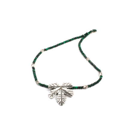 Coliere - Colier Creatie din Malahit cu Argint 