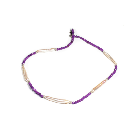 Noutati - Colier din Fosfosiderit cu Argint