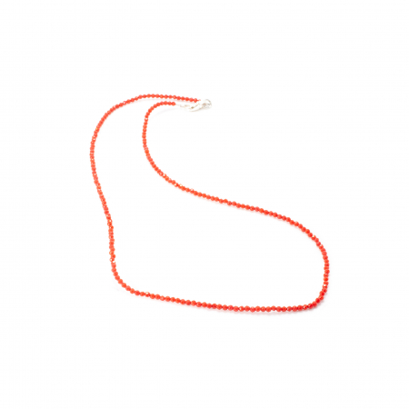 Coliere - Colier din Coral cu Argint