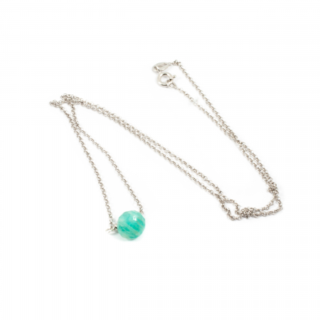 Cadouri Corporate - Lant din Argint cu Amazonit