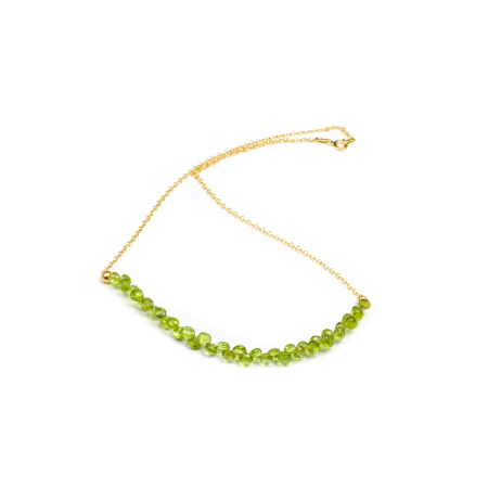 Coliere - Colier Creatie din Peridot cu Argint  