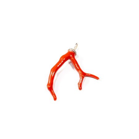 Spring 2026 - Pandantiv din Coral cu Argint