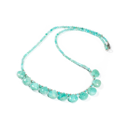 Coliere - Colier Creatie din Amazonit cu Argint 