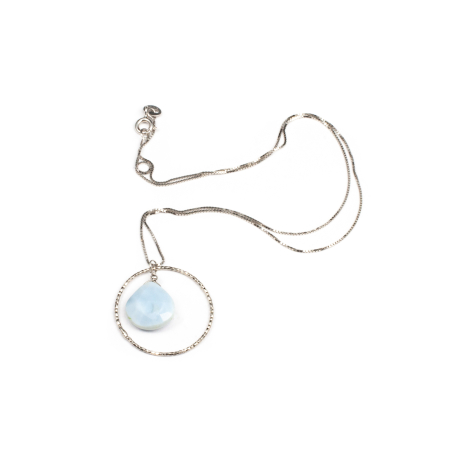 Lanturi - Lant din Argint cu Larimar