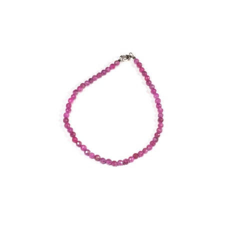 Bratari din Pietre Semipretioase Creatie Sheba - Sterling silver bracelet with ruby