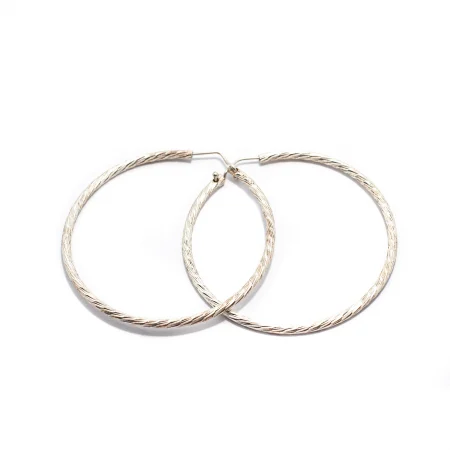 Cercei cu Pietre Semipretioase, Creatie Sheba - Cercei Creole din Argint