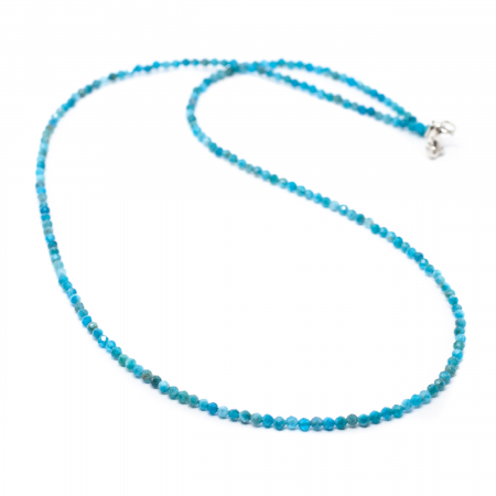 Coliere Creatie Sheba, din Pietre Semipretioase - Colier cu Apatit si Argint