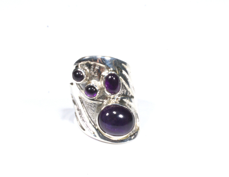 Inele - Inel din Argint cu Corindon si Spinel 24539
