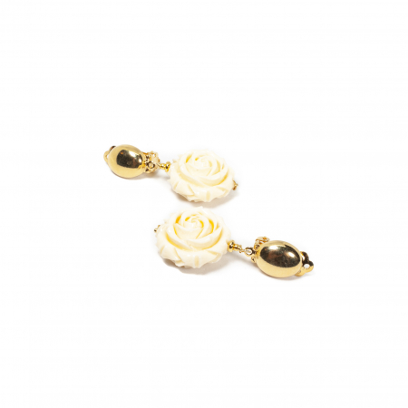 Cercei Clips - Cercei Clips din Rasina cu Argint
