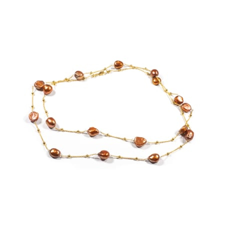 Set Colier si Cercei din Perle de Cultura cu Argint [2]