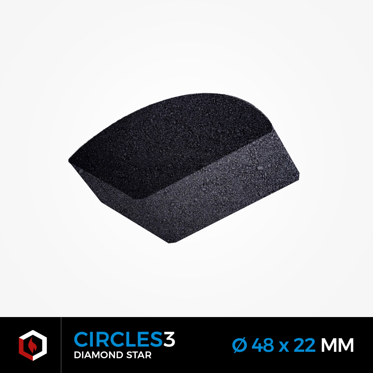Carbuni Narghilea Black Coco Circles x3 [2]