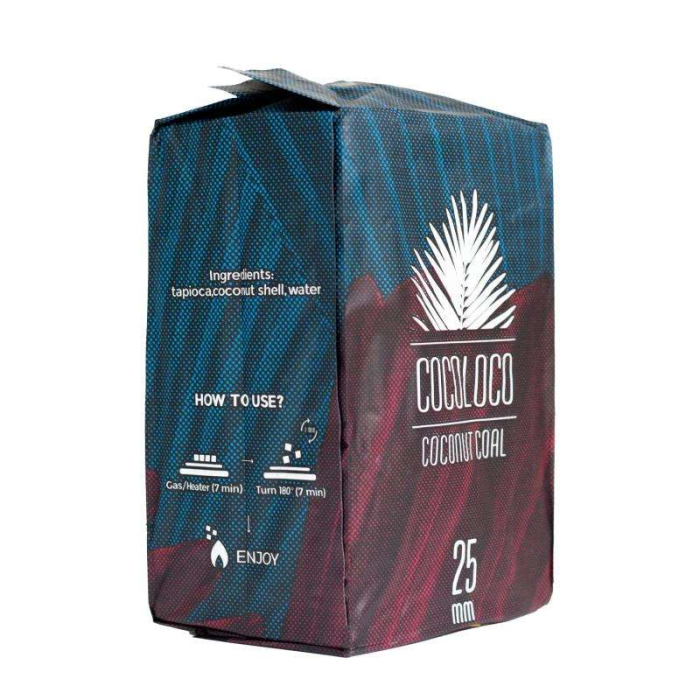 Carbuni Narghilea Coco Loco C25 1Kg [2]