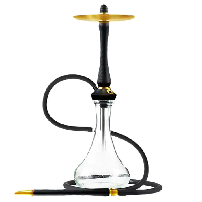 Narghilea Union Hookah Sleek Black Gold [2]