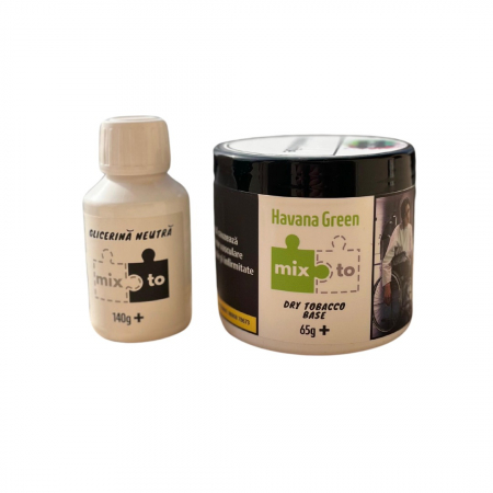 Noutăți - Aroma Narghilea Mixto 200G - Havana Green