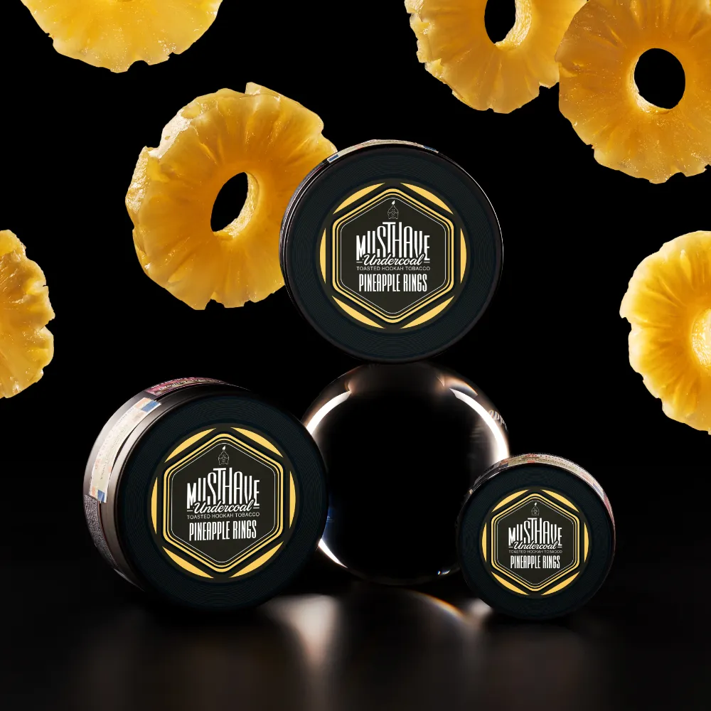 Toate Produsele - Aroma Narghilea Musthave Pineapple Rings 125g
