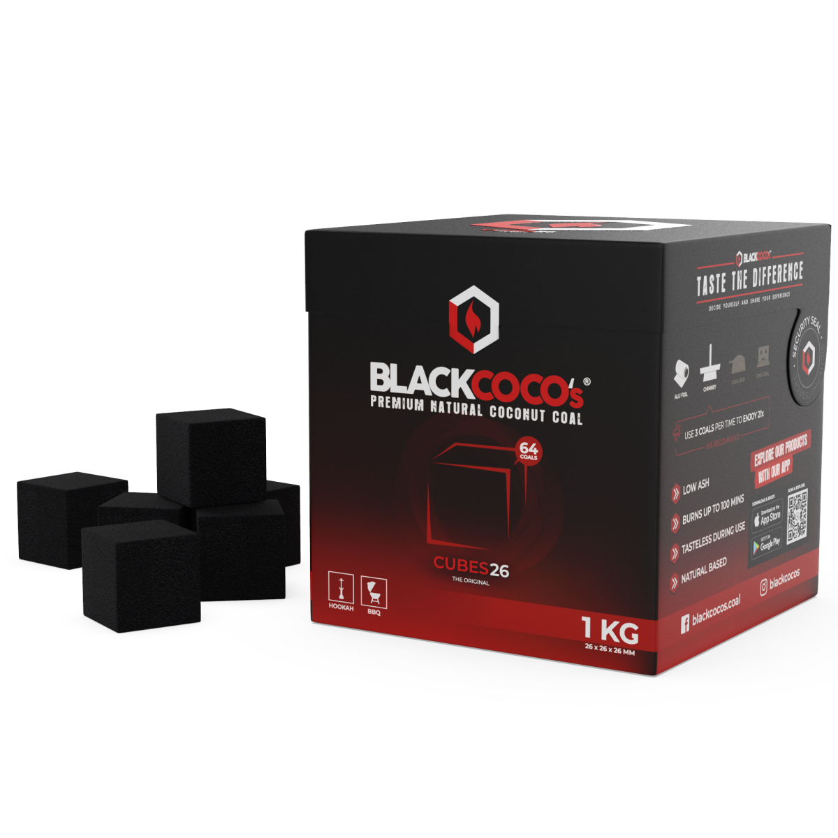 Promoții - Carbuni Narghilea Black Coco C26