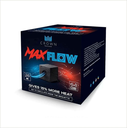 Noutăți - Carbuni Narghilea Crown MaxFlow 26MM