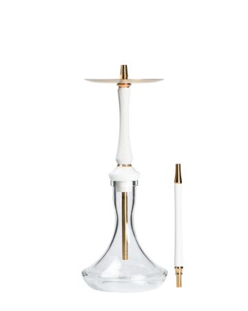 Toate Produsele - Narghilea Union Hookah Sleek White Gold