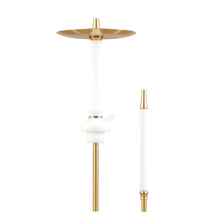 Narghilea Union Hookah Sleek White Gold [1]