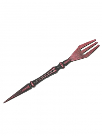 Accesorii - Poker și furculiță 2in1 pentru punerea și aranjarea aromei în creuzetul pentru narghilea.