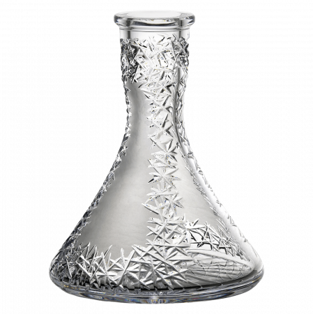 Vase - Vas Caesar Crystal Cone - Frozen - Clear
