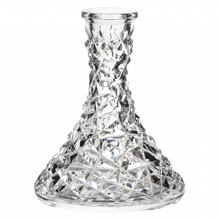 Vase - Vas Caesar Crystal Cone - Rock - Clear