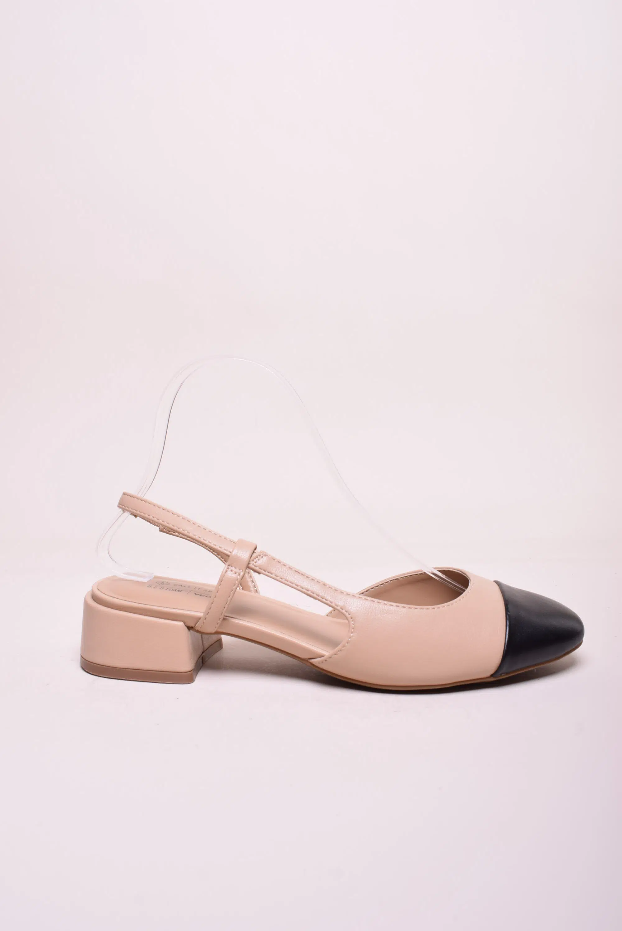 Încălțăminte damă - Balerini dama Vegan, decupati, cu toc