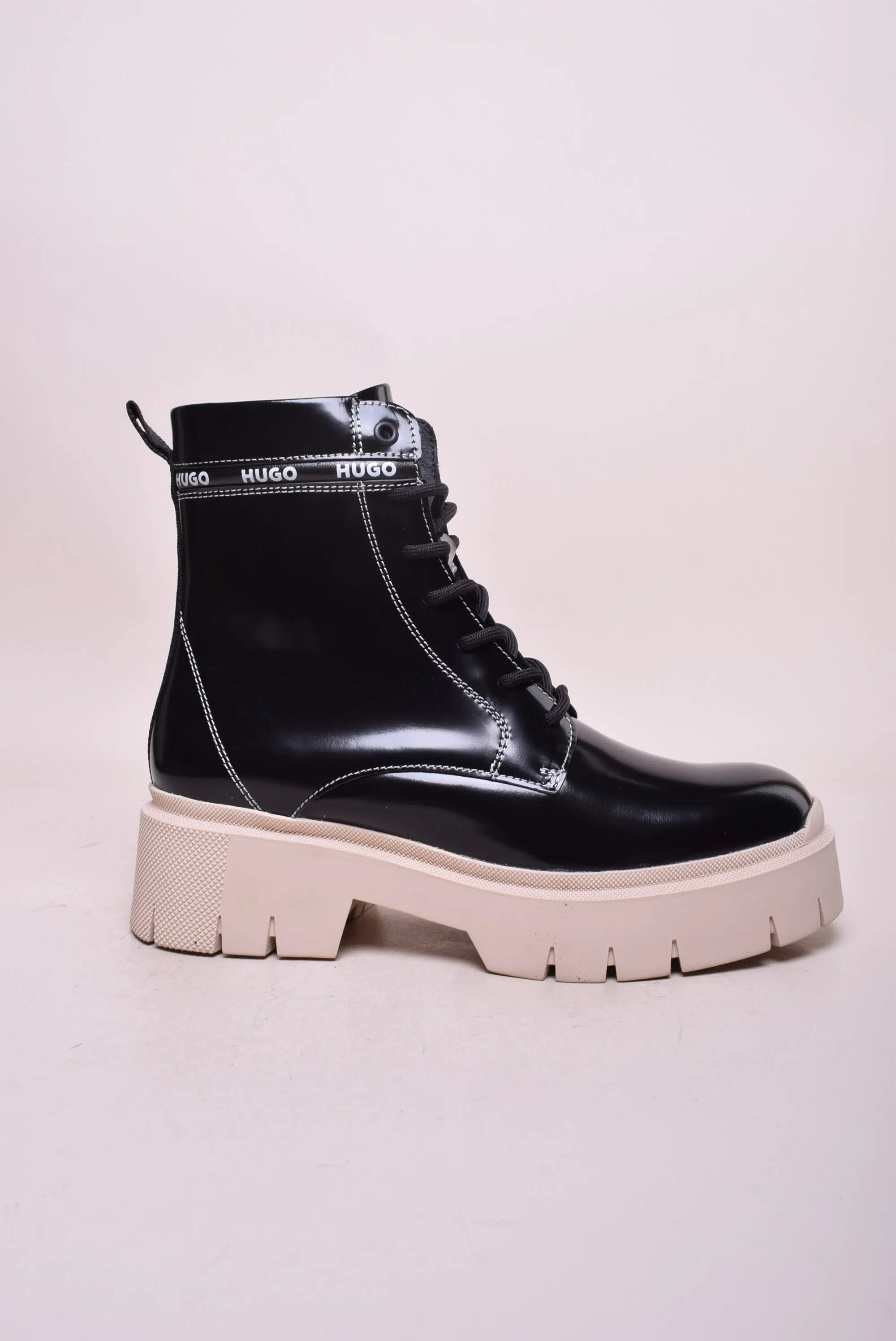 Ghete dama cu platforma, lacuite [0]