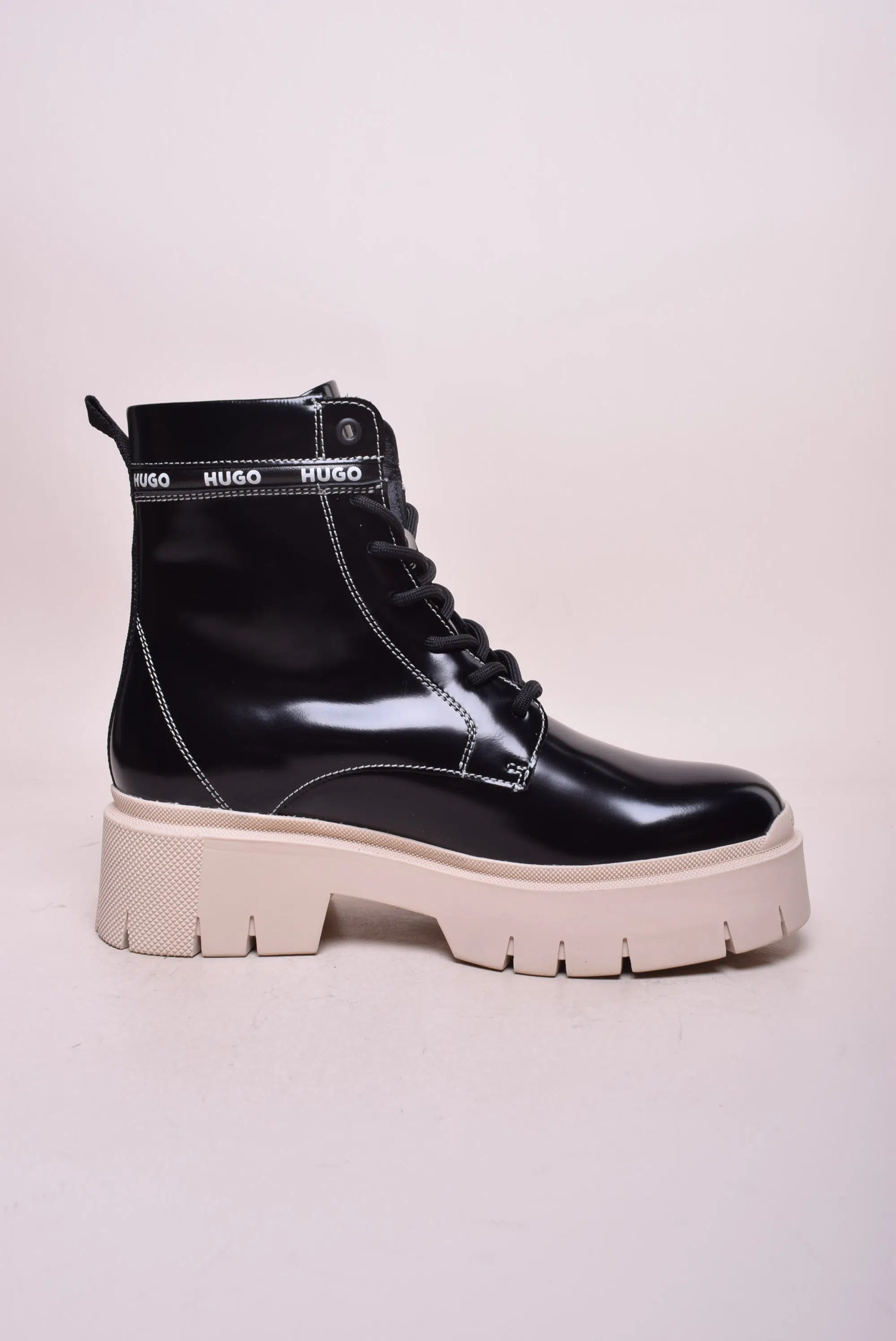 Ghete dama cu platforma, lacuite [3]