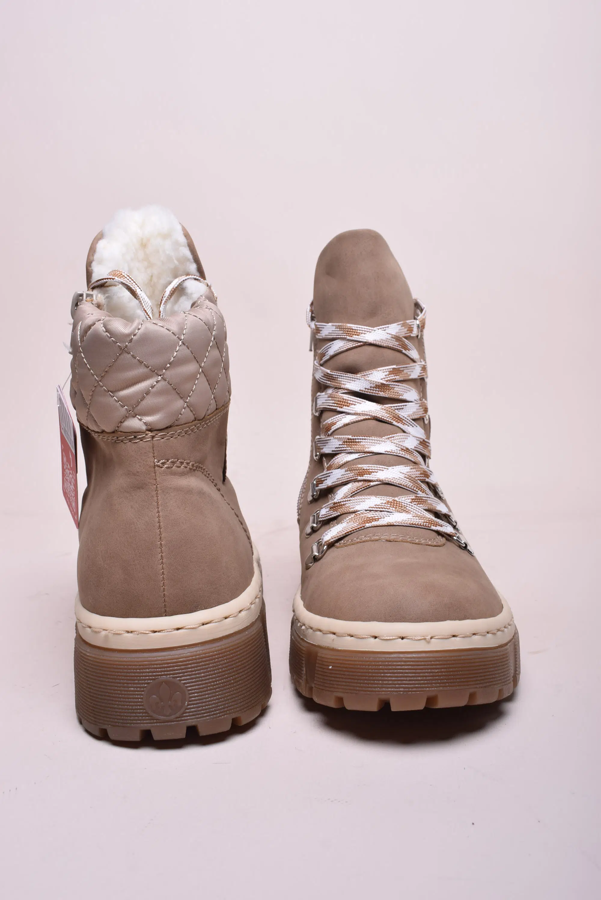 Ghete imblanite dama cu platforma [2]