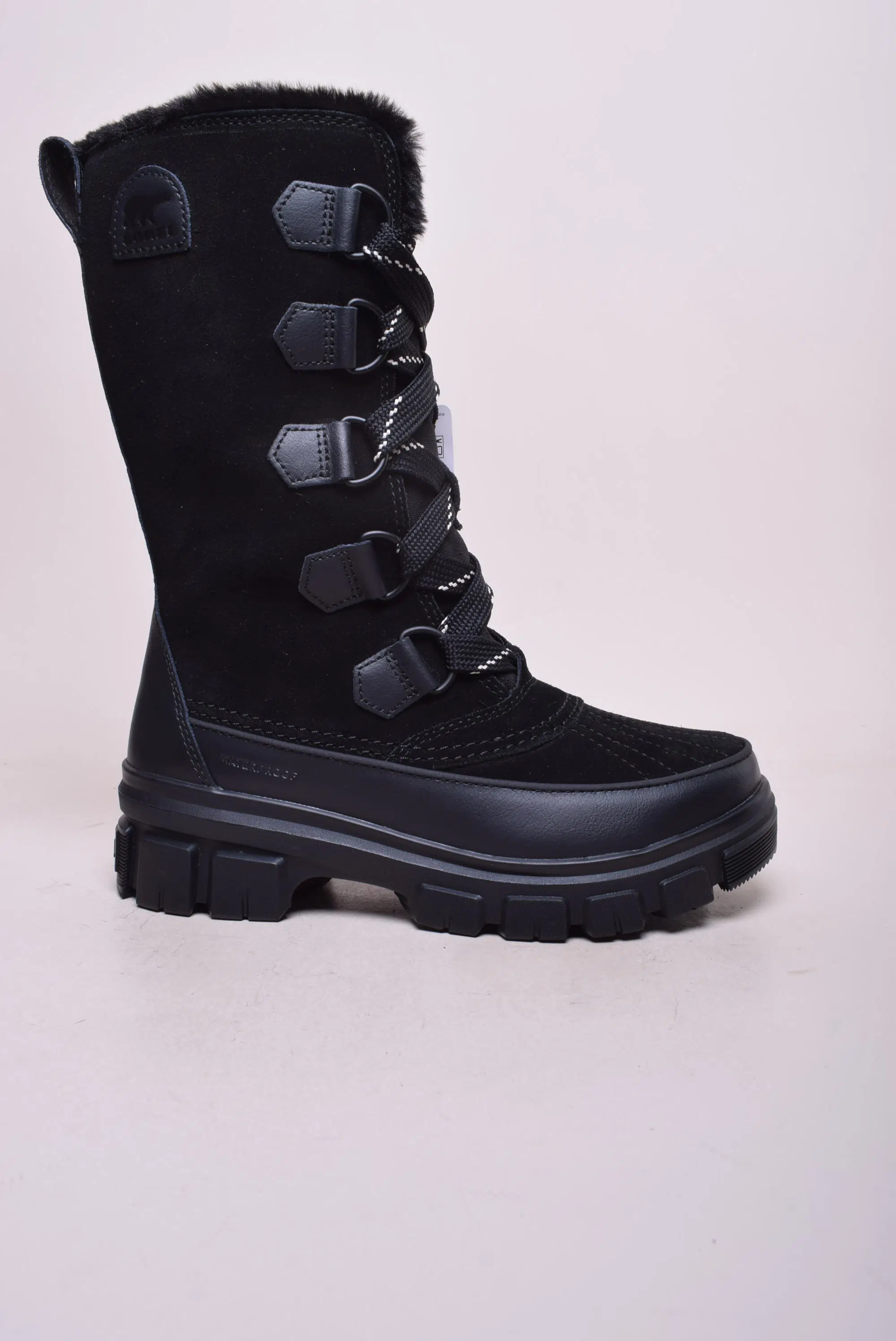 Ghete inalte dama Torino, imblanite, impermeabile, cu platforma [0]