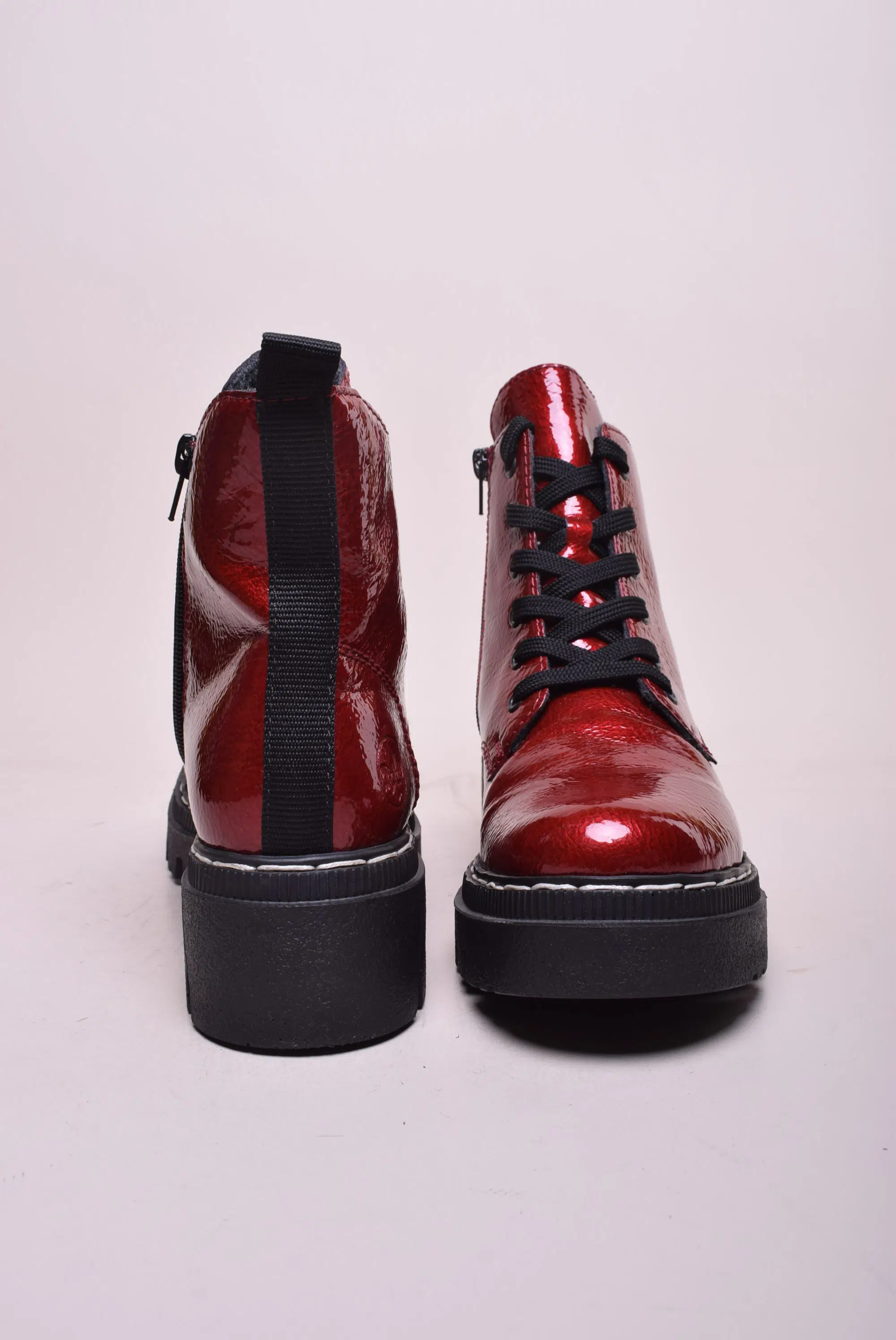 Ghete dama lacuite, cu platforma [2]