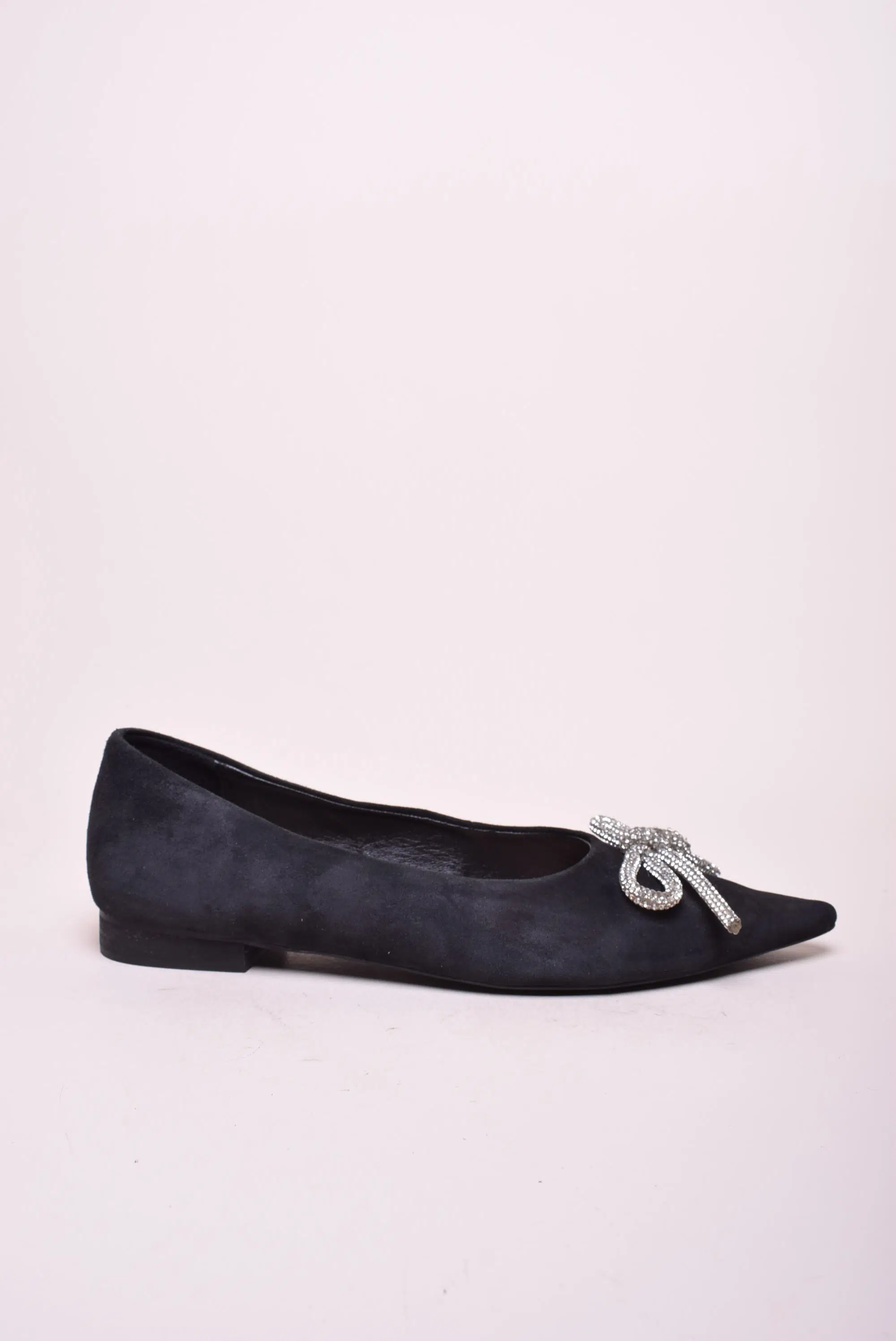 Balerini dama stiletto, cu pietricele