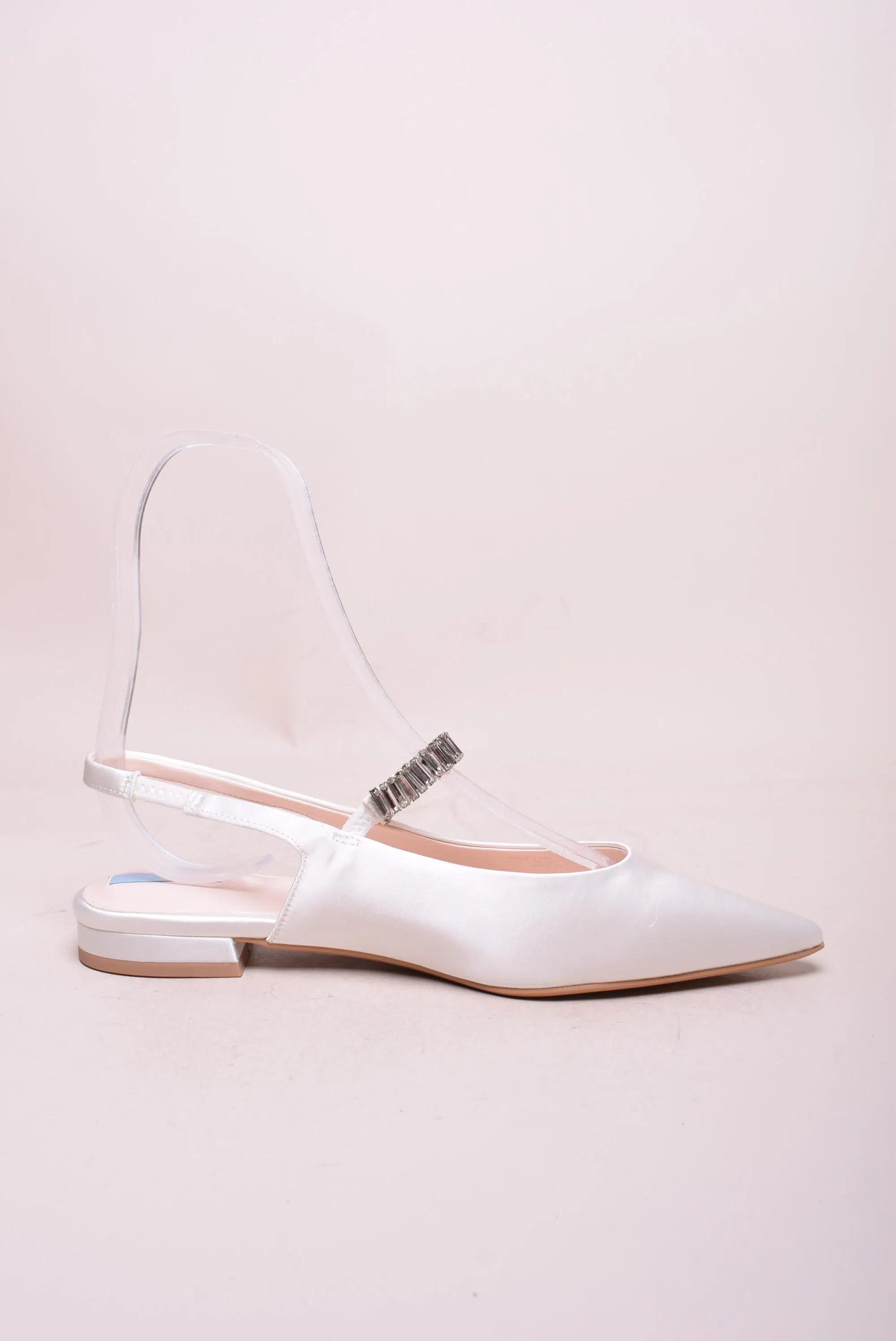 Balerini dama stiletto, cu pietricele, decupati in spate [4]