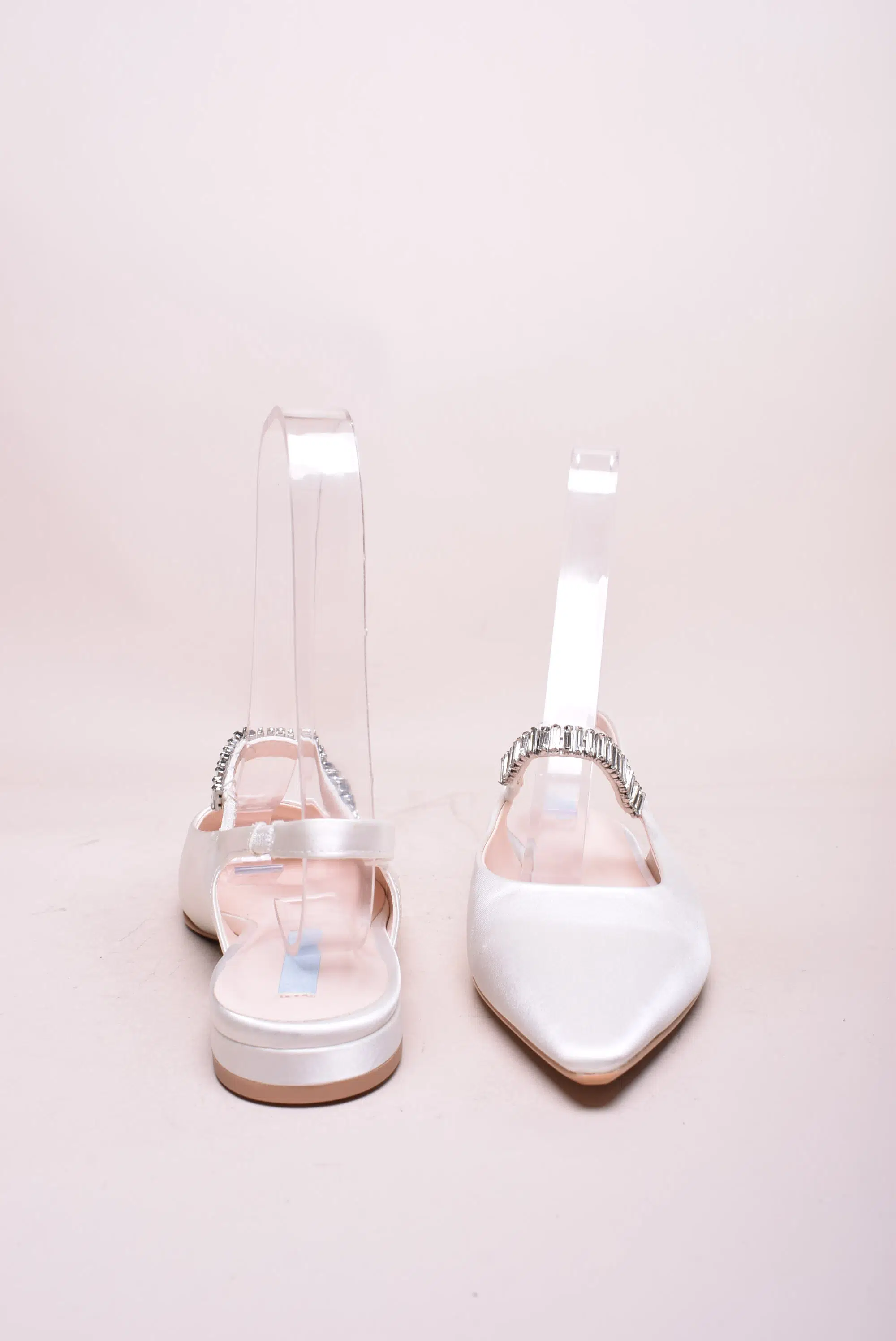 Balerini dama stiletto, cu pietricele, decupati in spate [3]