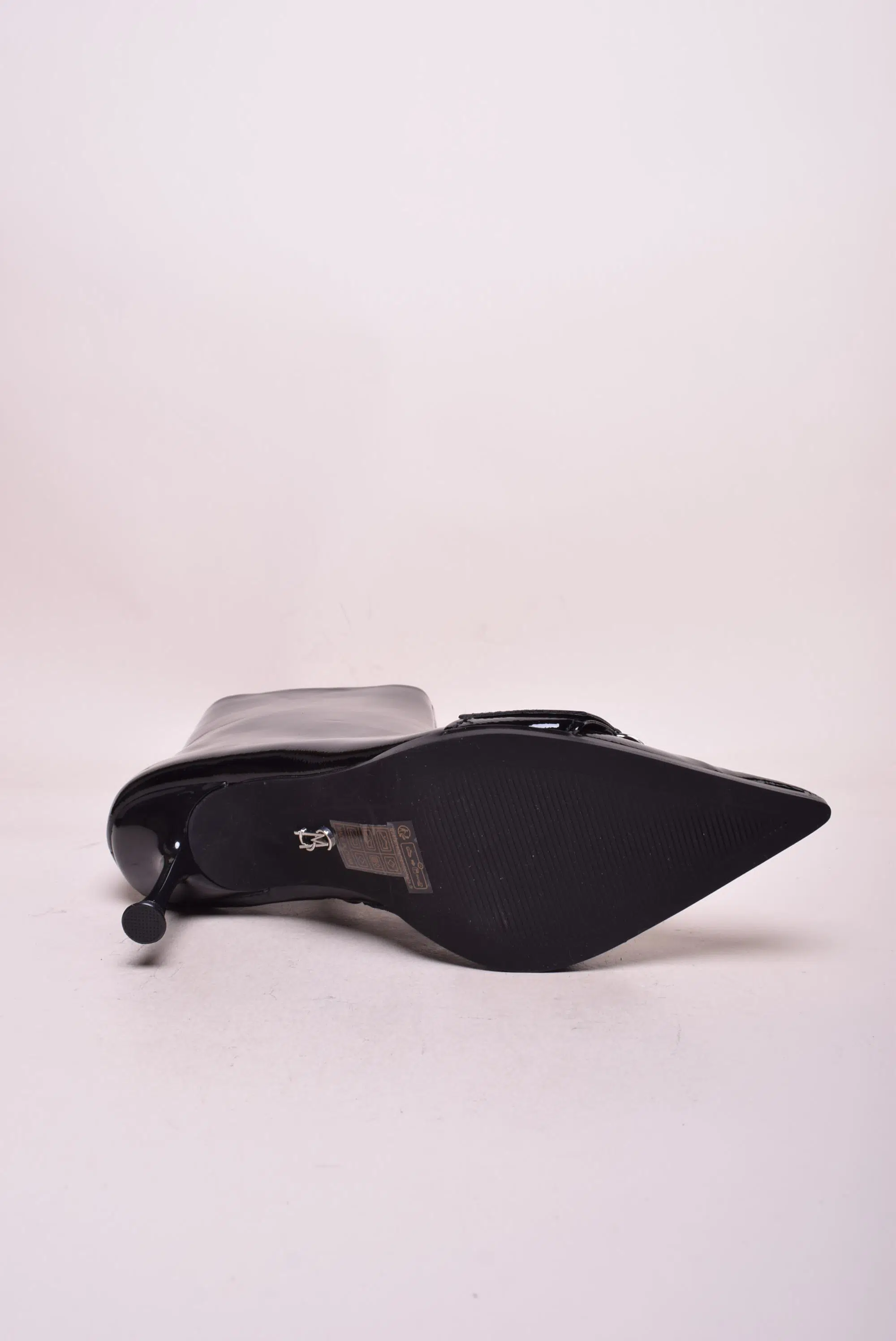 Botine dama stiletto Slinger, lacuite [2]