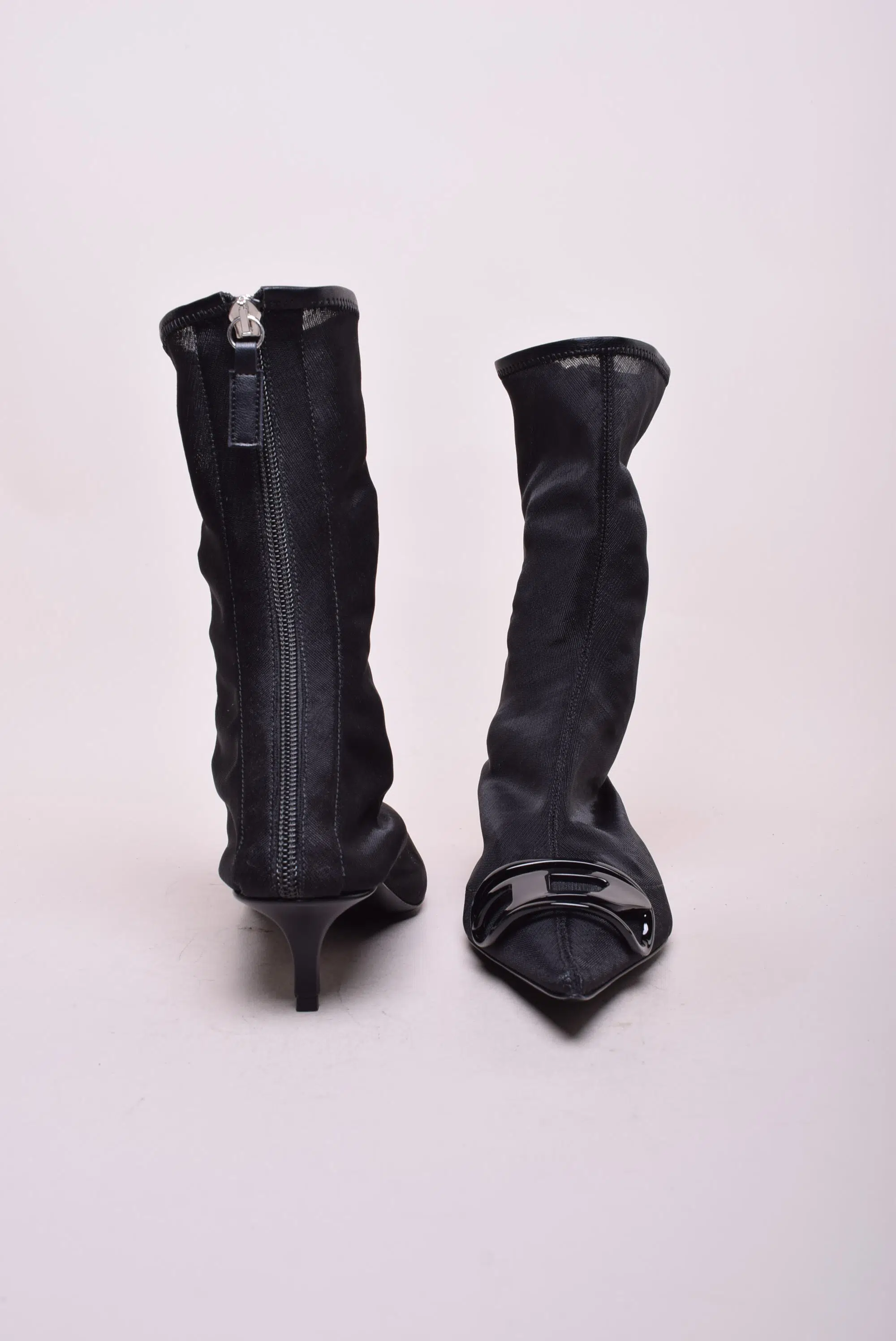 Botine dama stiletto tip plasa [3]