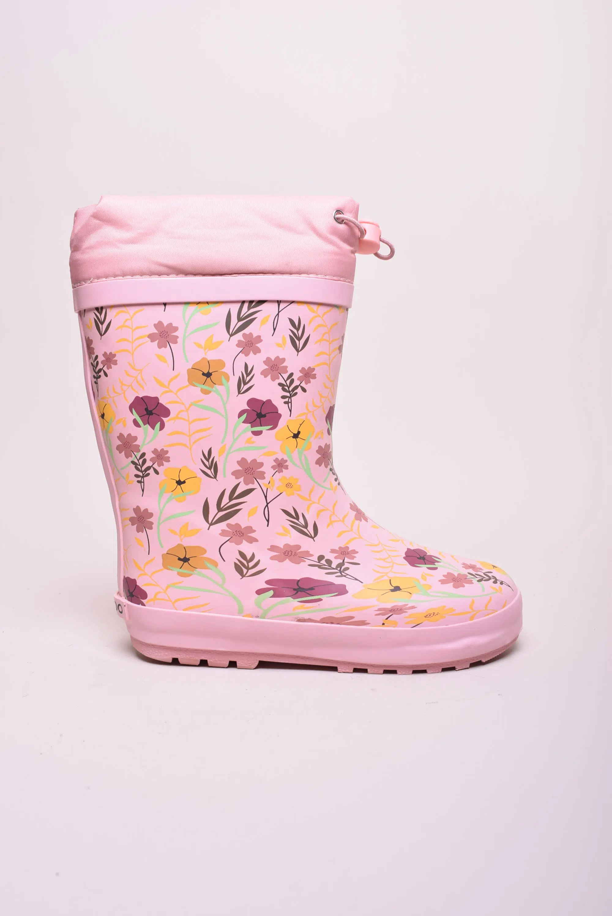 Cizme cauciuc fete imblanite, cu floricele