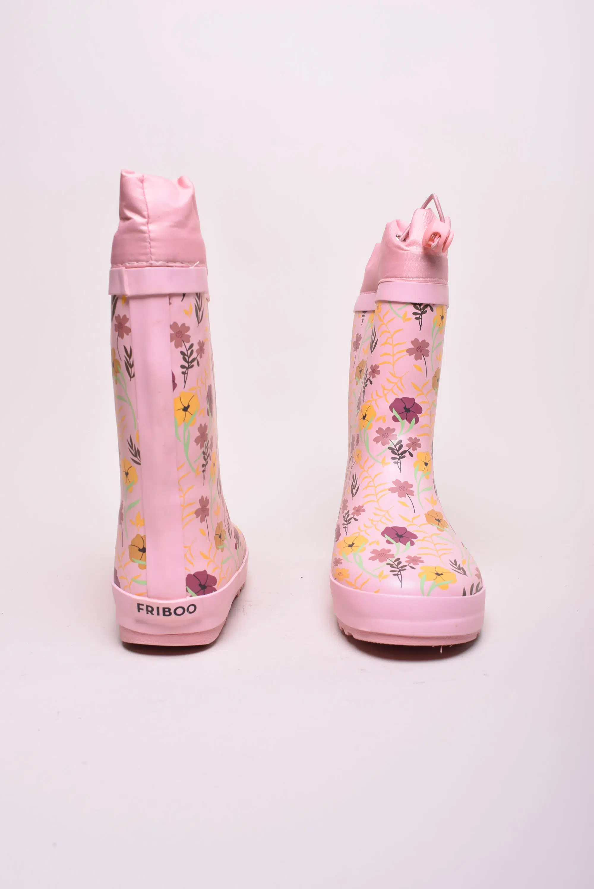 Cizme cauciuc fete imblanite, cu floricele [3]