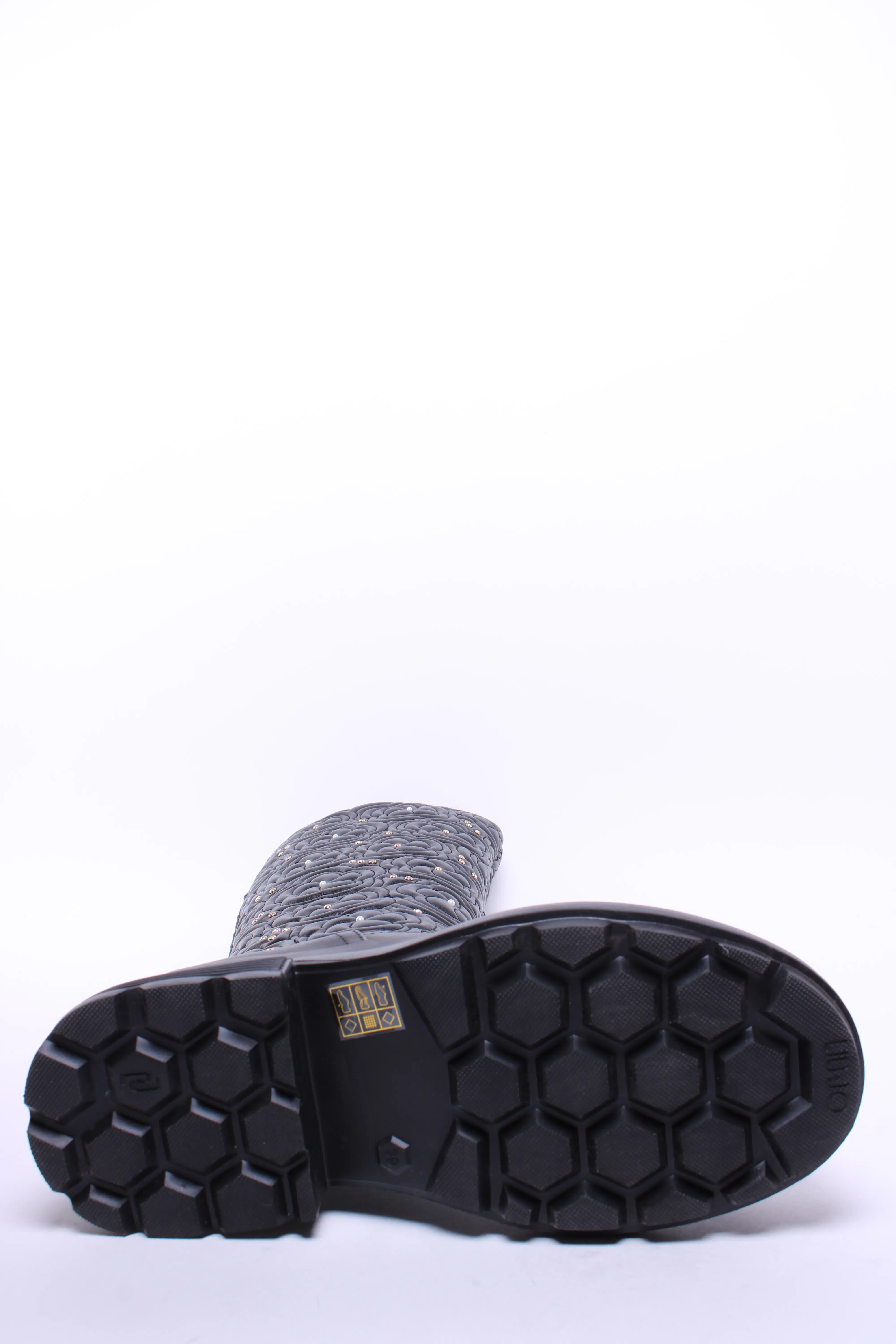Cizme dama Amy 01-Boot, cu platforma, cu pietricele [2]