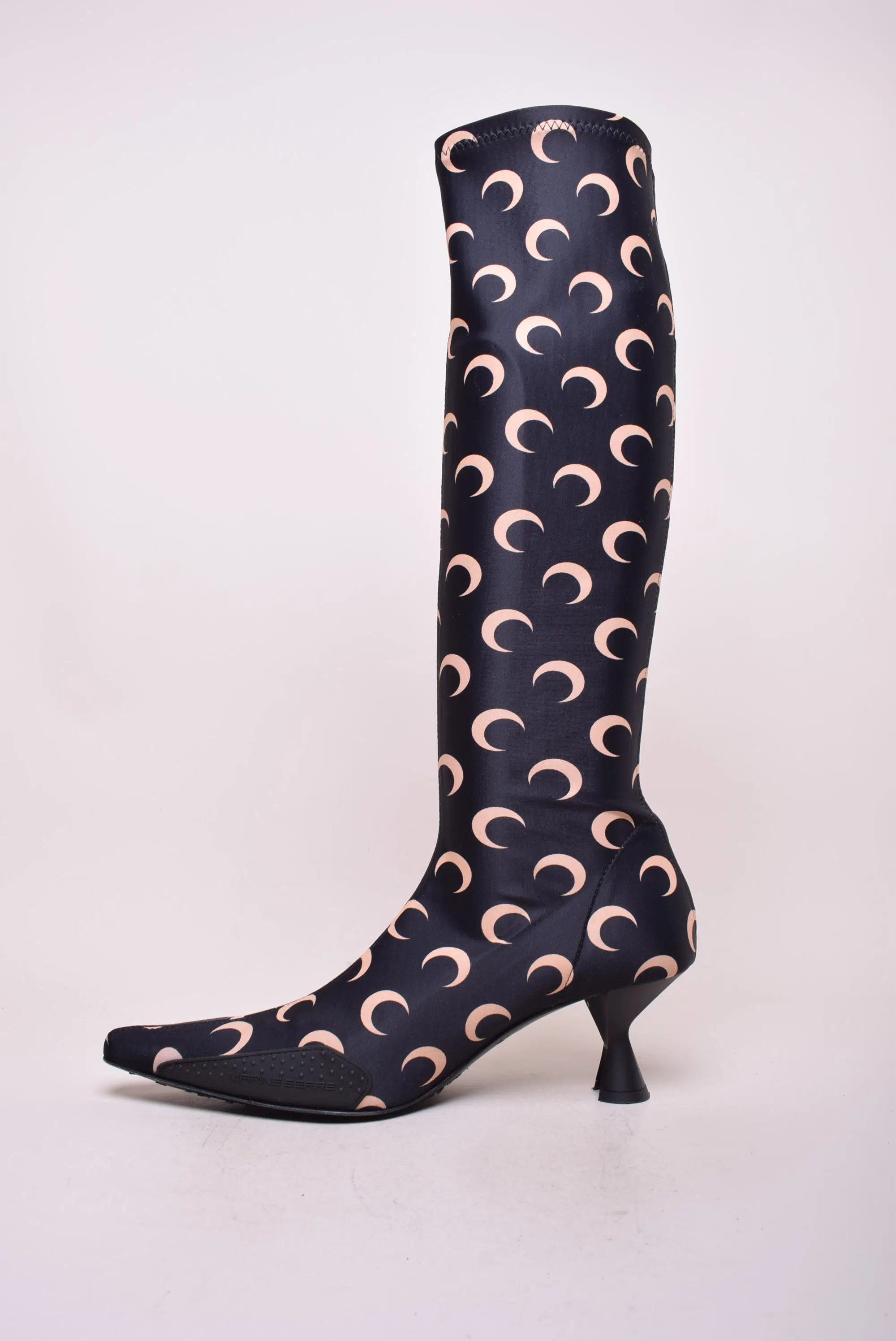 Cizme dama MOON PRINTED KNEE HIGH BOOTS [4]