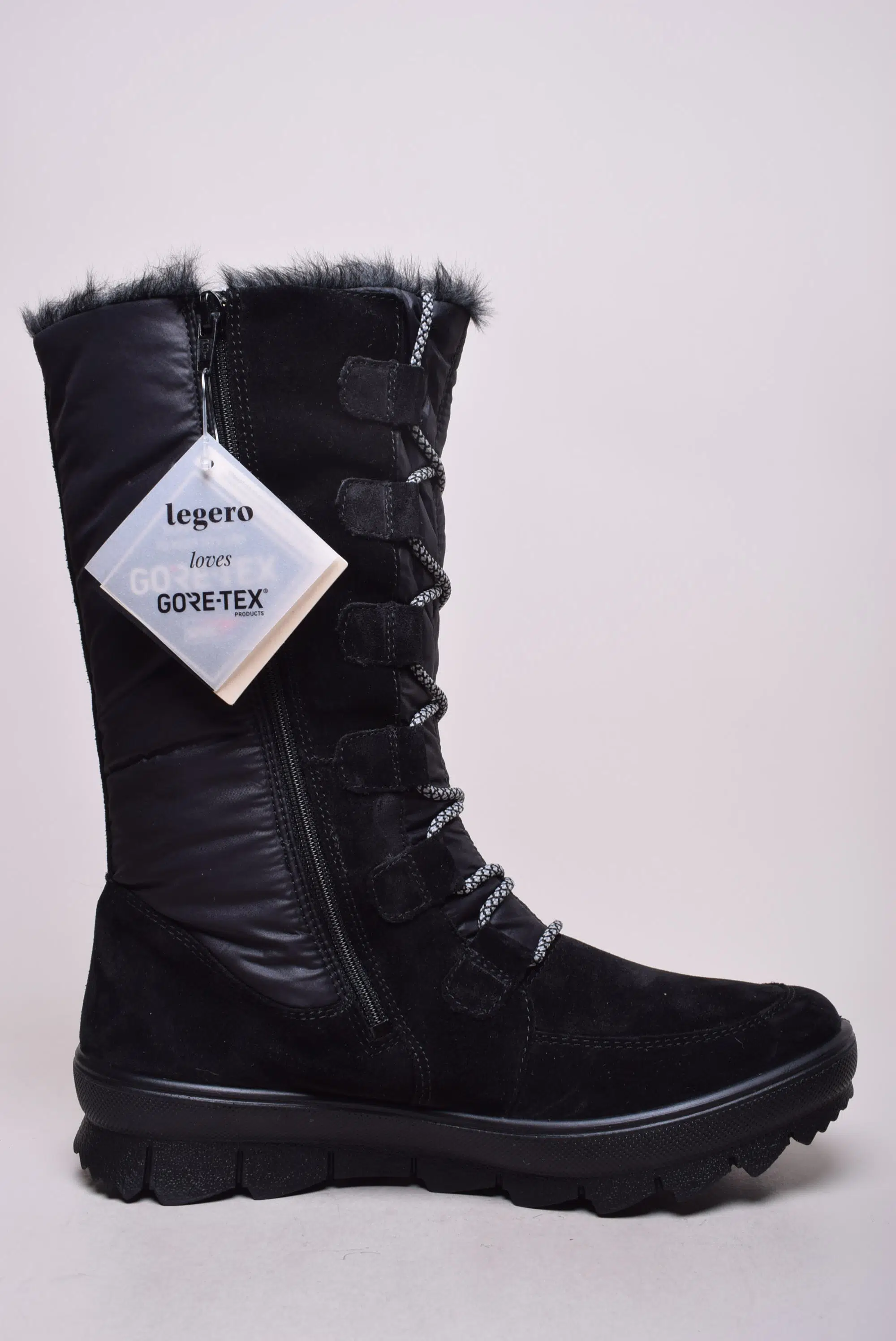 Cizme imblanite dama Novara Gtx, cu platforma [4]