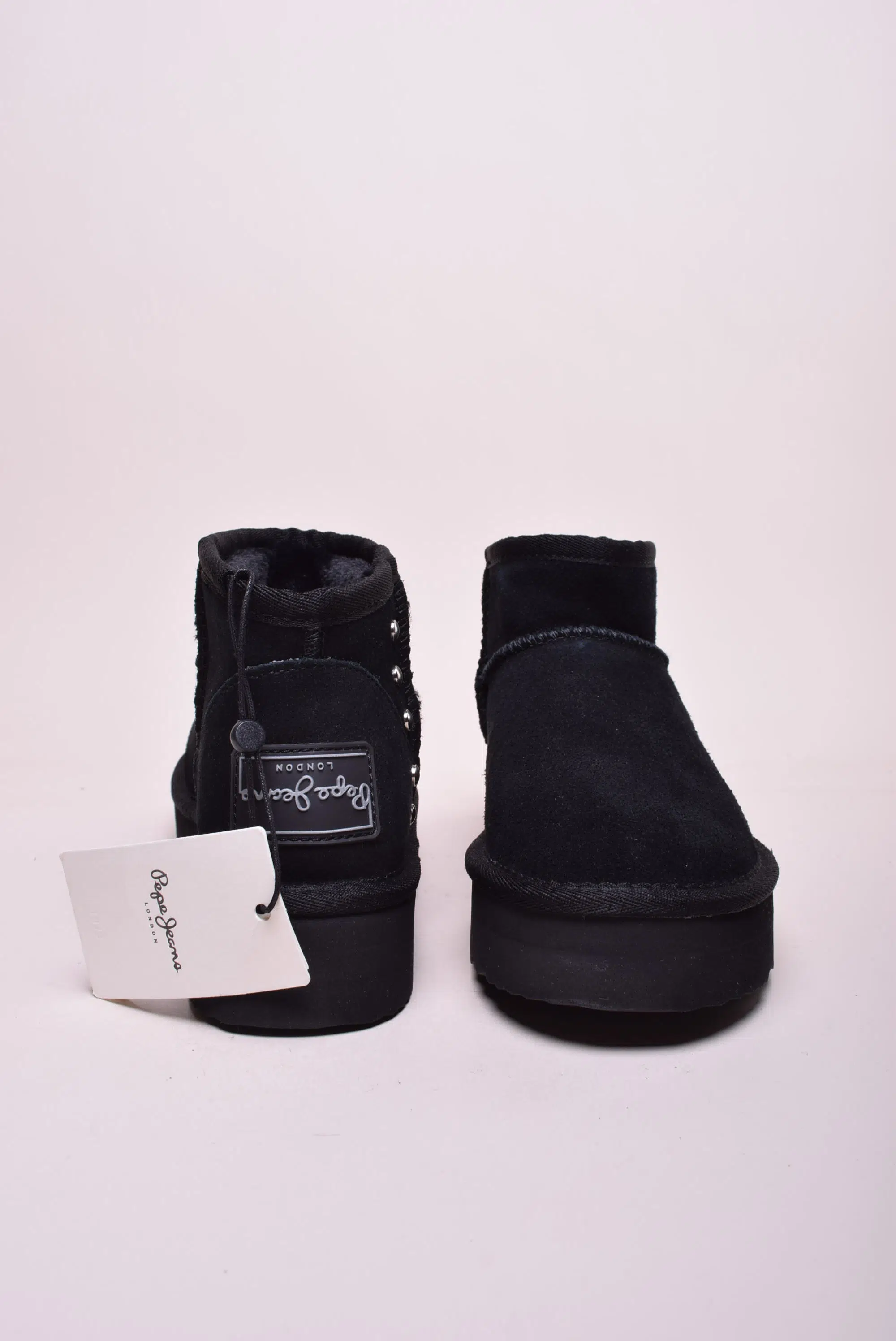 Cizme scurte dama cu platforma, imblanite [3]