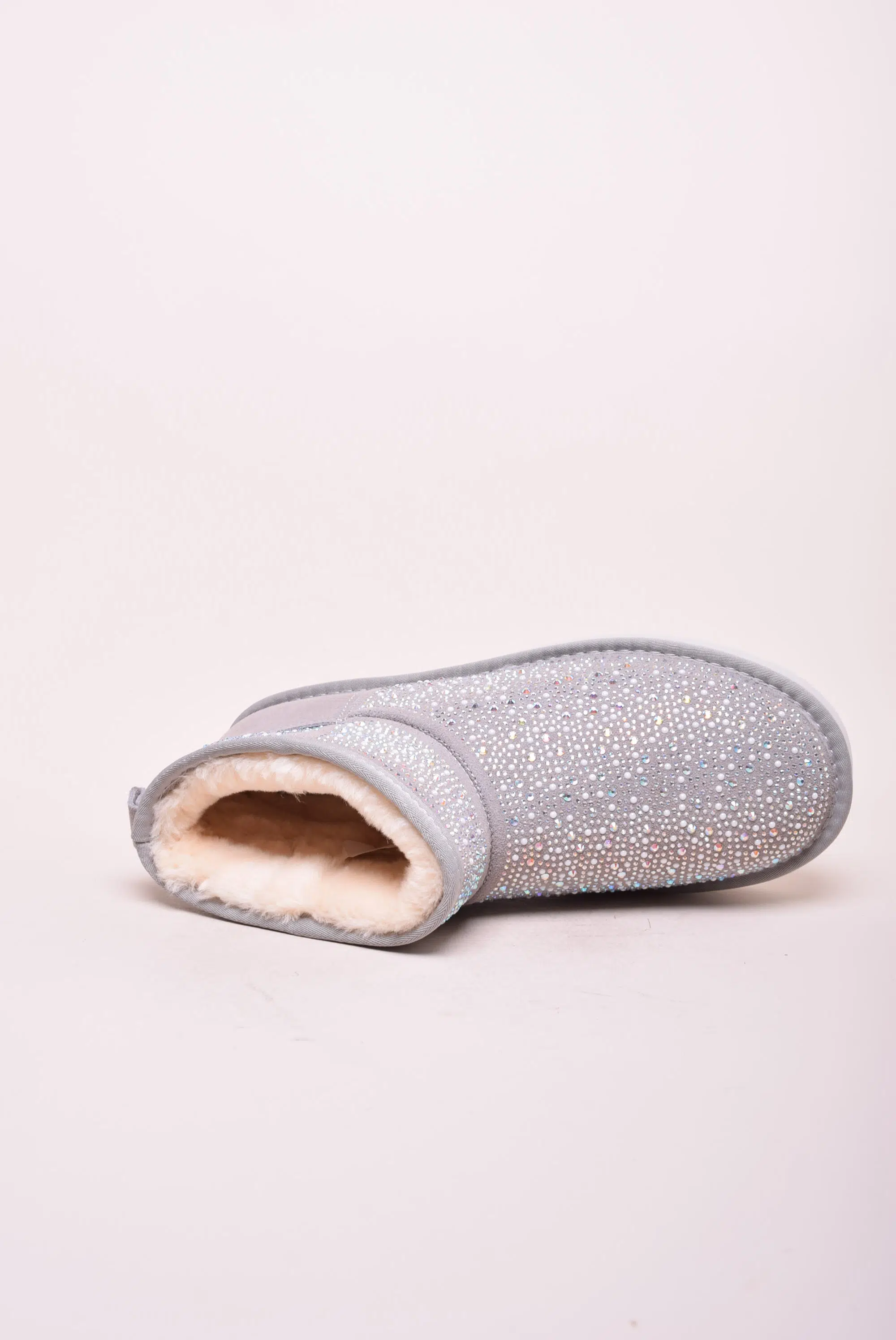 Cizme scurte dama imblanite, cu pietricele [4]